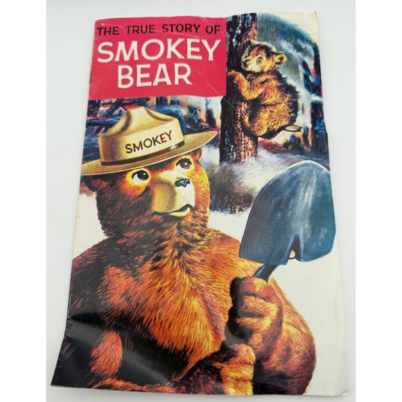 Vintage The True Story of Smokey Bear Comic Book U.S. Forest Service F771